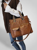 Minerva | Bolso retro con acabado texturizado