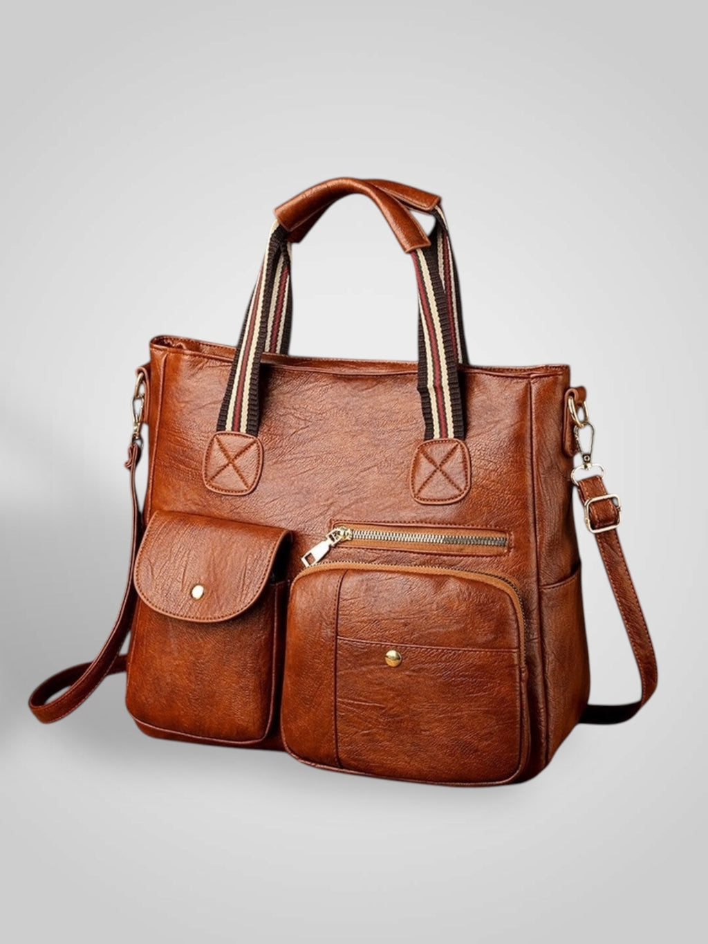 Minerva | Bolso retro con acabado texturizado