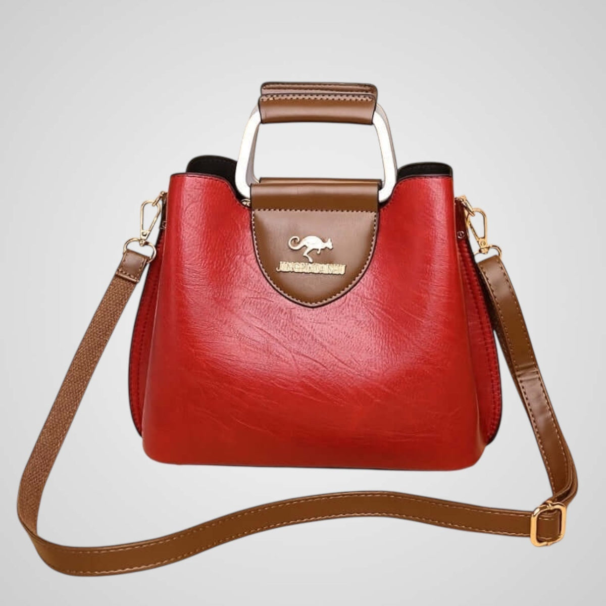 Amalia | Bolso elegante en piel bicolor