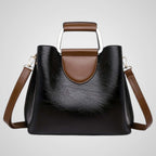 Amalia | Bolso elegante en piel bicolor