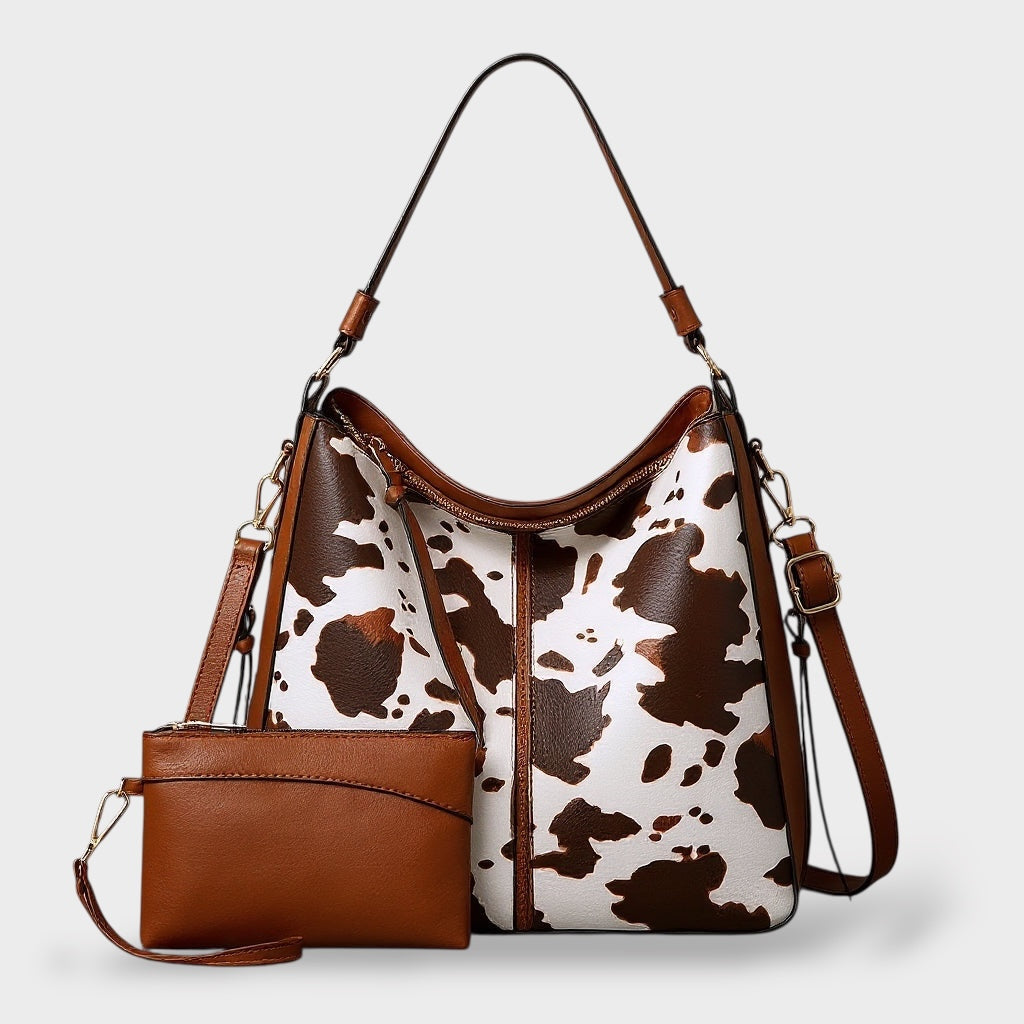 Romina | Bolso de mano en piel suave