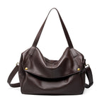 Bruna | Bolso minimalista en piel suave de uso diario