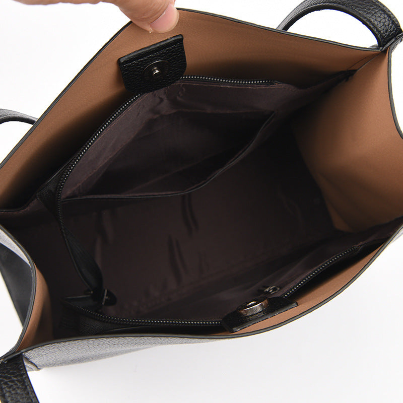 Gisela | Bolso de hombro en piel auténtica