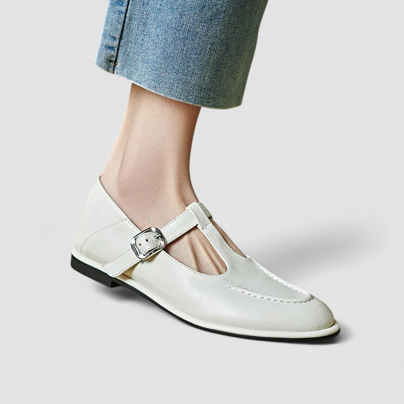 Camila | Zapatos ortopédicos Mary Jane con tacón bajo
