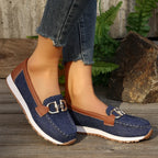 Rosa | Mocasines finos elegantes.