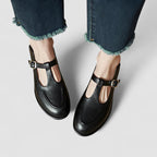Camila | Zapatos ortopédicos Mary Jane con tacón bajo