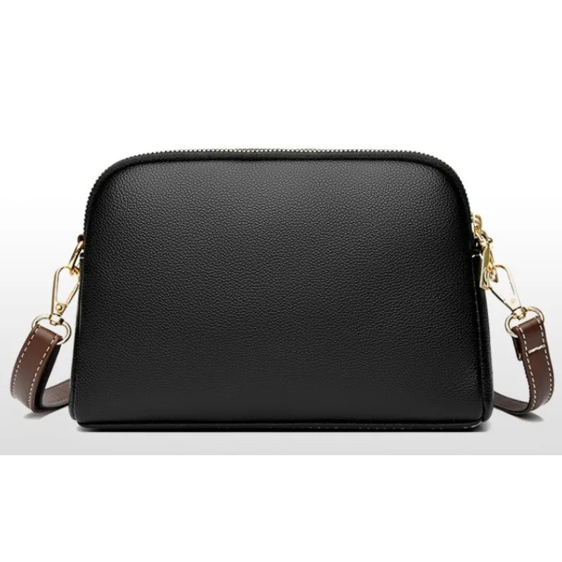 Bolso de hombro minimalista de Valentina Montier, detalle del diseño