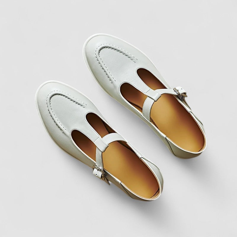 Camila | Zapatos ortopédicos Mary Jane con tacón bajo