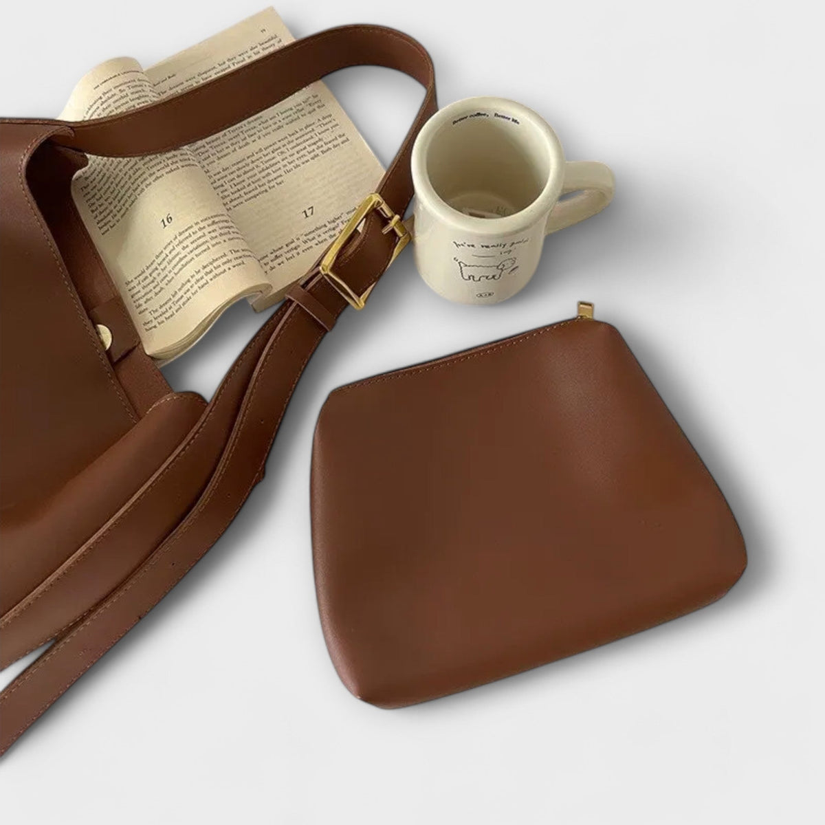 Verónica | Bolso bandolera elegante en piel