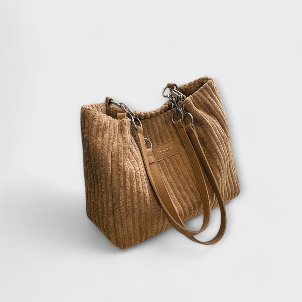 Elsa | Bolso de hombro en terciopelo suave