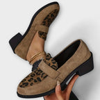 Aurora | Zapatos elegantes con estampado de leopardo