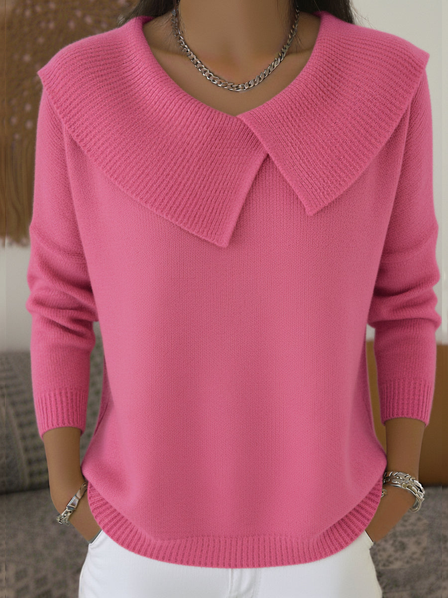 Paloma | Jersey de cuello marinero, color Rosa, vista del producto, vista complementaria