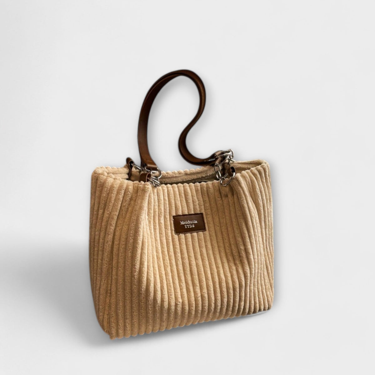 Elsa | Bolso de hombro en terciopelo suave
