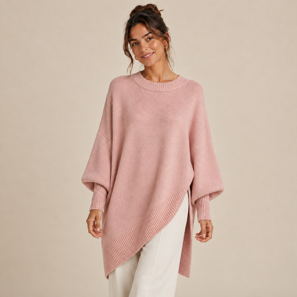 Jersey poncho de corte oversize Margarita, vista principal