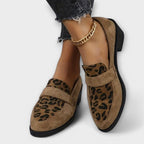 Aurora | Zapatos elegantes con estampado de leopardo