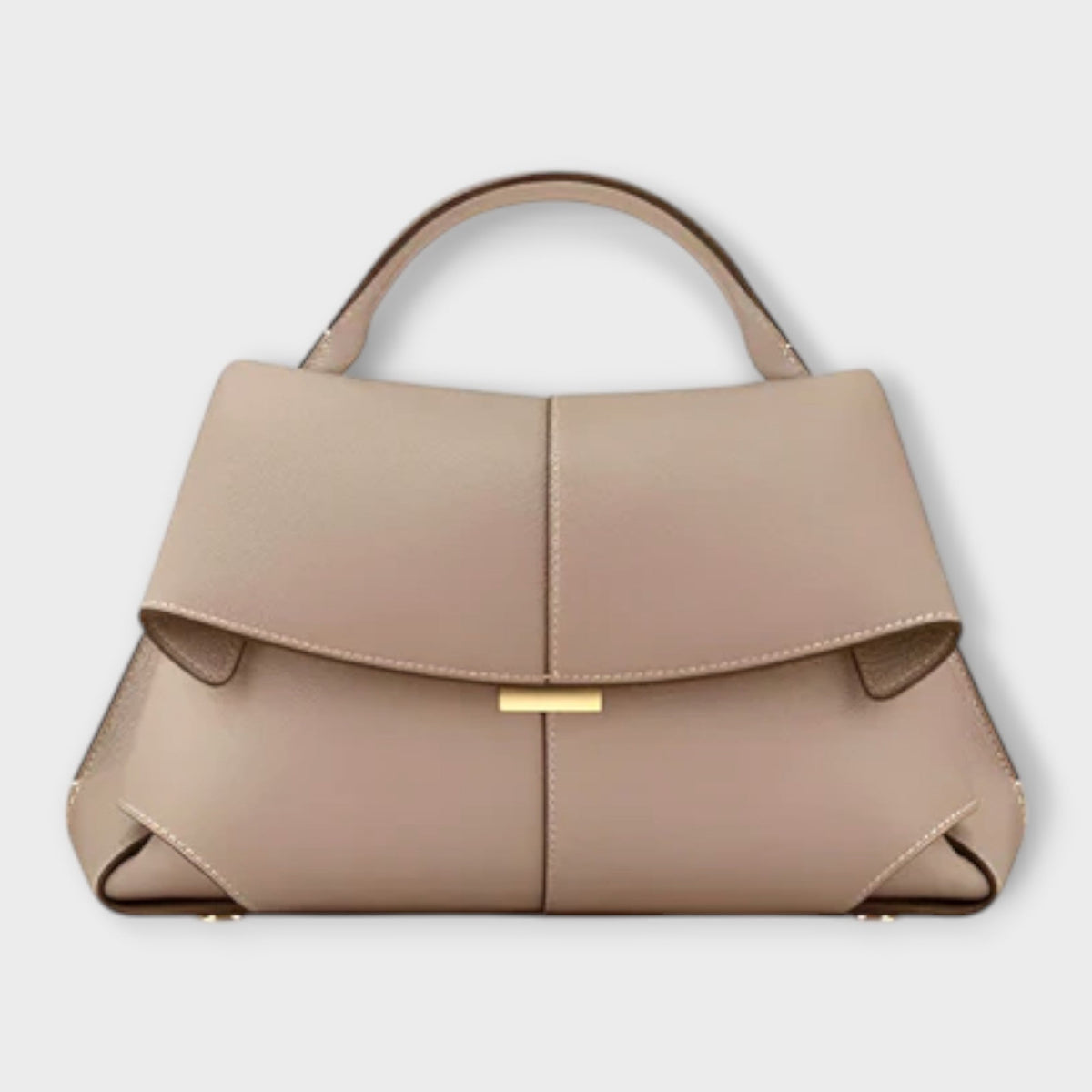 Livia | Bolso de mano estructurado en piel
