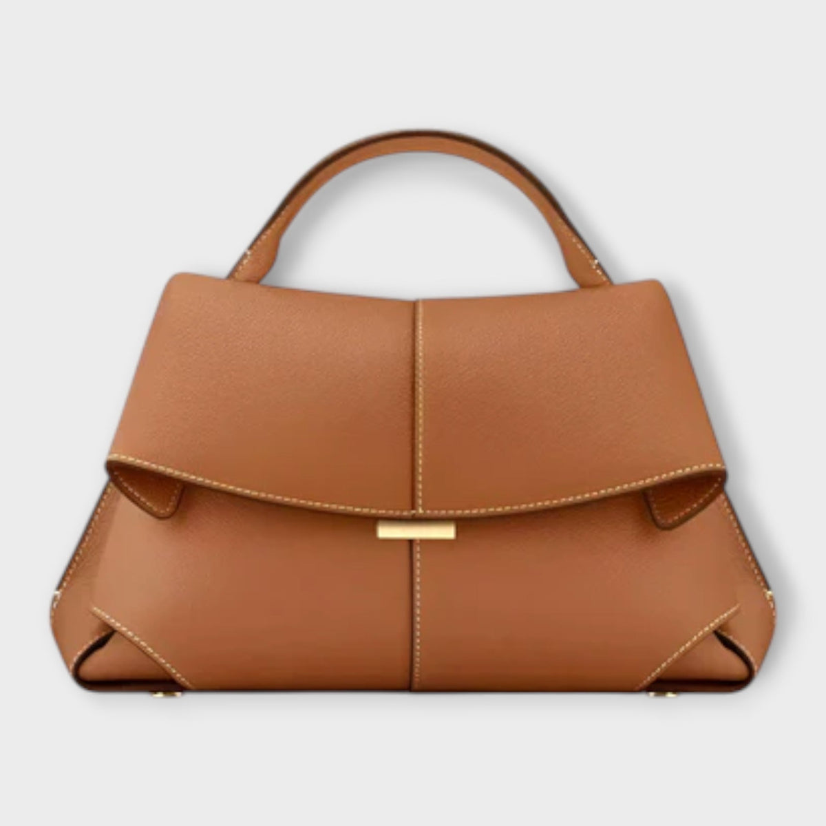 Livia | Bolso de mano estructurado en piel