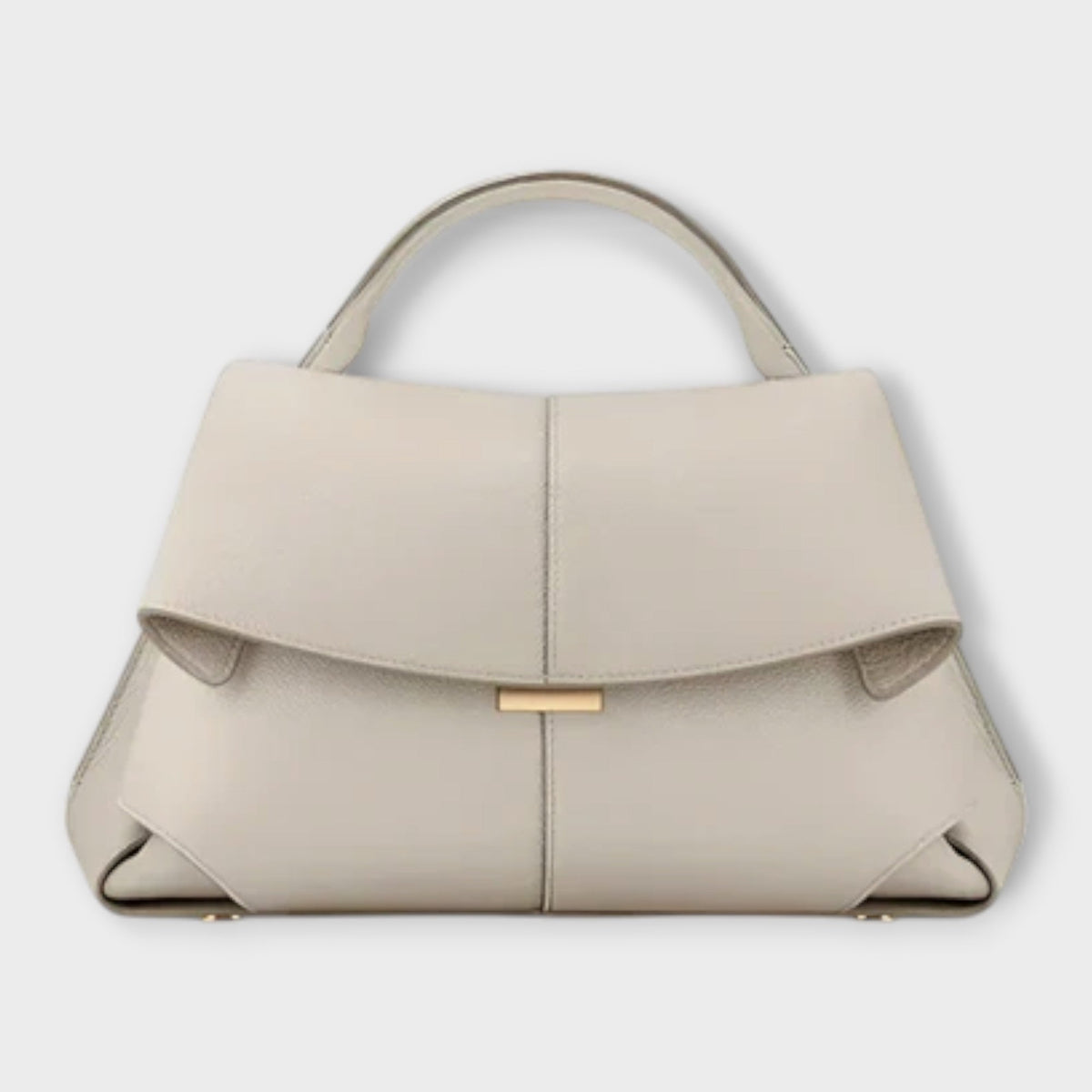 Livia | Bolso de mano estructurado en piel